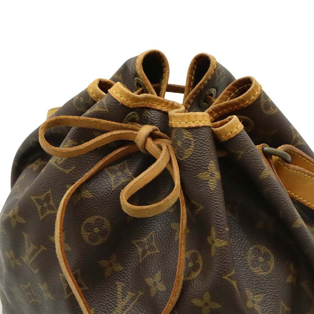 LOUIS VUITTON Brown Monogram Noe Shoulder Bag - Picture 5 of 9